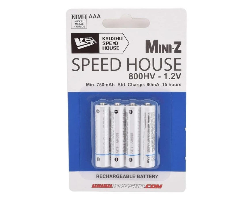 Kyosho Speed House 800Hv AAA Nimh Battery 4Pcs 71998- Japan Figure Store - #1 Bring To You The Best Japanese Goods