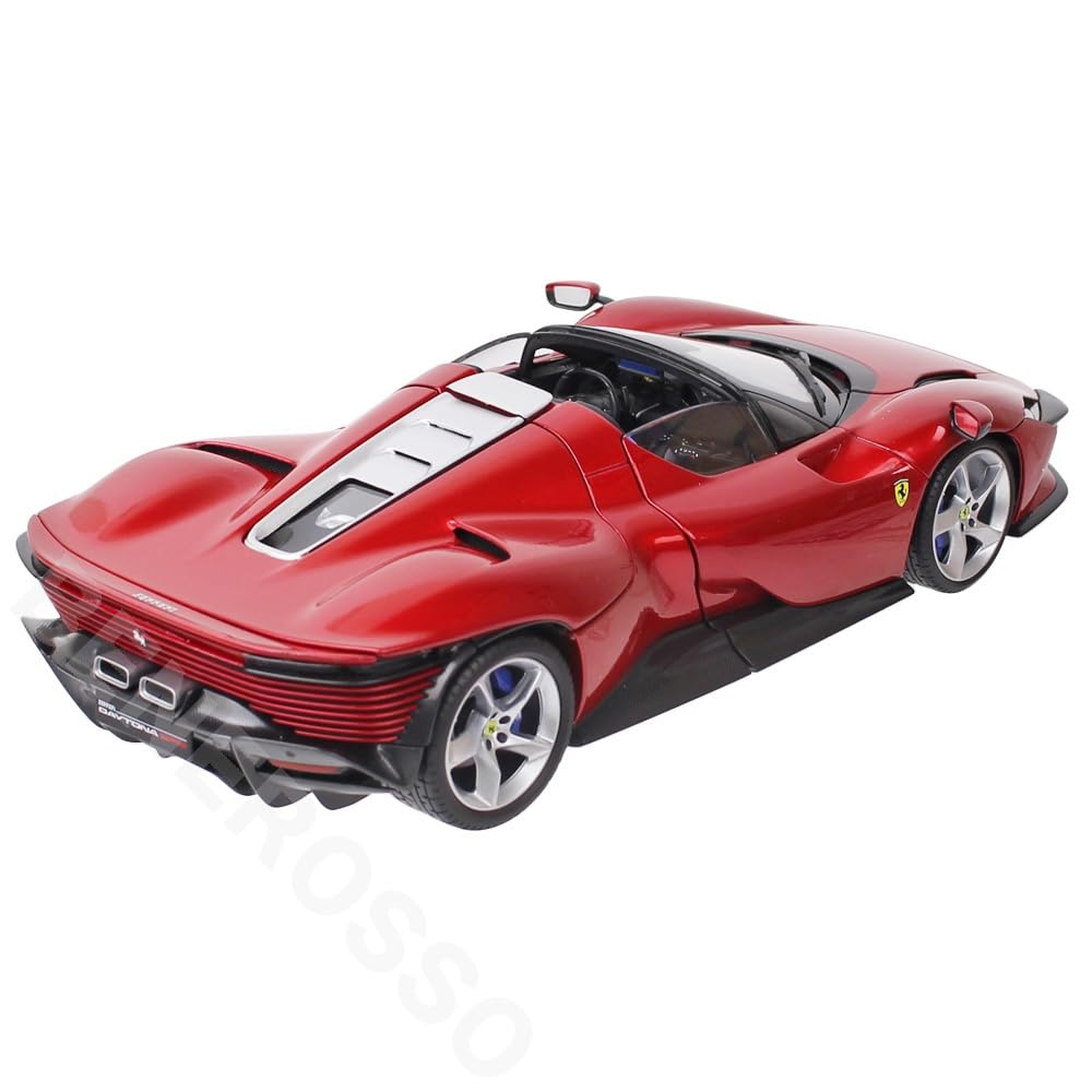 Kyosho Bburago 1/18 Ferrari Daytona Sp3 Open Roof 2022 Metallic Red- Japan Figure Store - #1 Bring To You The Best Japanese Goods