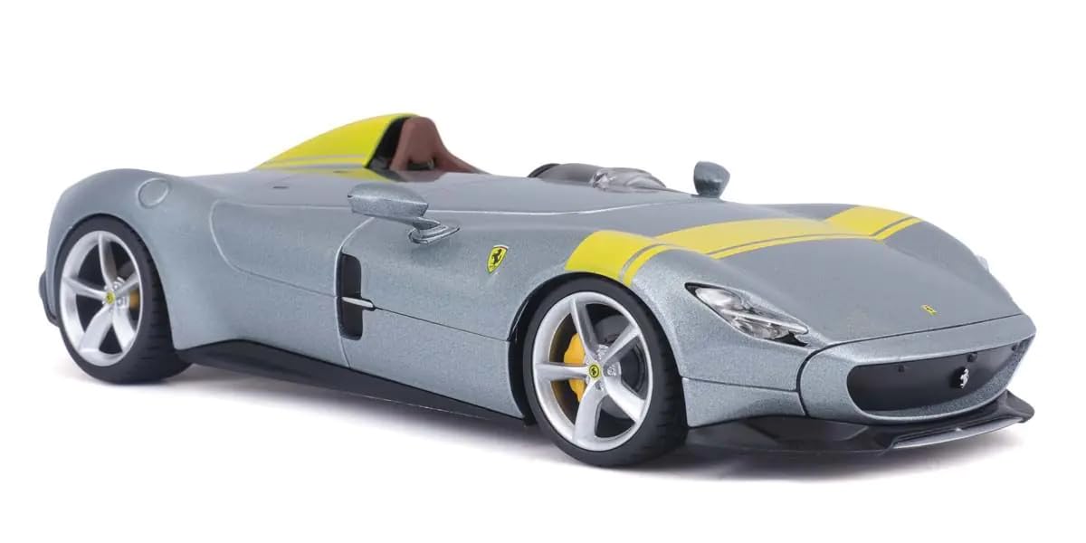 Kyosho Bburago 1/24 Ferrari Monza Sp1 Silver- Japan Figure Store - #1 Bring To You The Best Japanese Goods