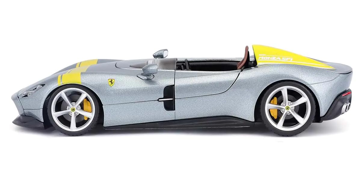 Kyosho Bburago 1/24 Ferrari Monza Sp1 Silver- Japan Figure Store - #1 Bring To You The Best Japanese Goods