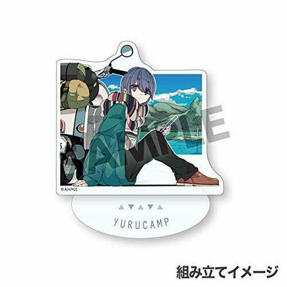 Laid-back Camp Acrylic Figure Original Version C Rin Shima Hobby Stock Anime- Japan Figure Store - #1 Bring To You The Best Japanese Goods