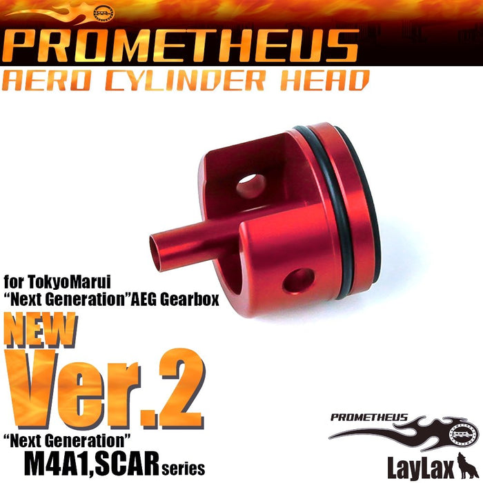 LAYLAX Prometheus Aero Cylinder Head New Ver. Ii For Marui Sopmod M4 765876- Japan Figure Store - #1 Bring To You The Best Japanese Goods