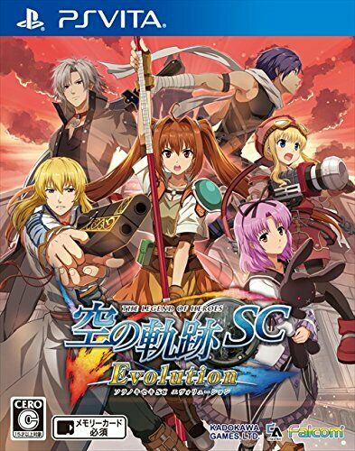 Legend Of Heroes Sky's Trajectory Sc Evolution - Ps Vita - Japan Figure