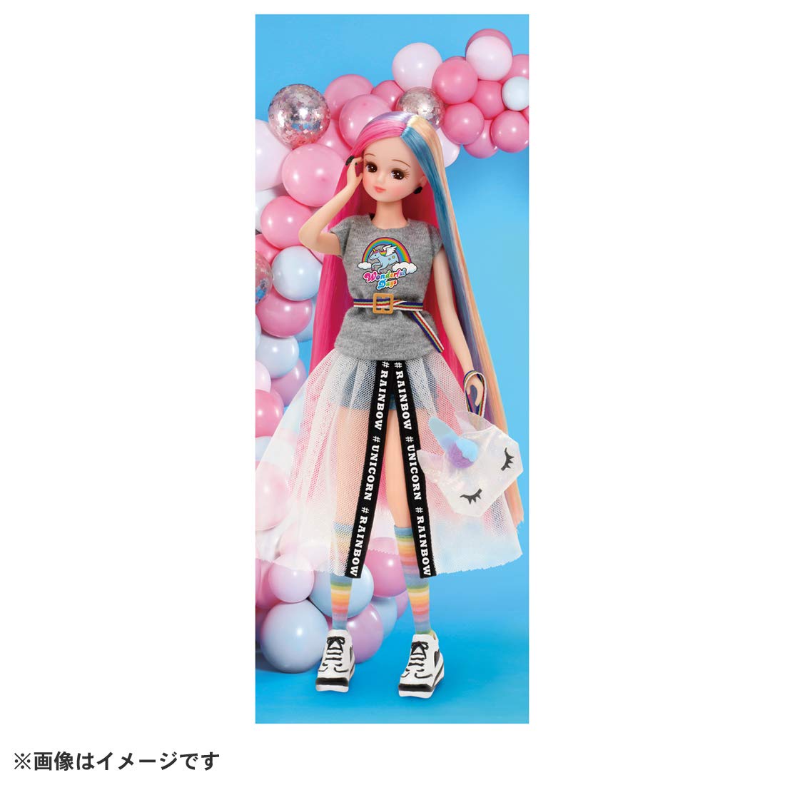 TAKARA TOMY Licca Doll #Licca #Rainbow Unicorn- Japan Figure Store - #1 Bring To You The Best Japanese Goods