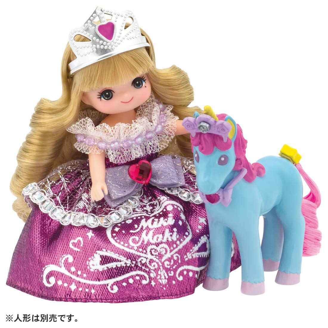 TAKARA TOMY Licca Doll Dreaming Fairy Tale Unicorn & Swing Set- Japan Figure Store - #1 Bring To You The Best Japanese Goods