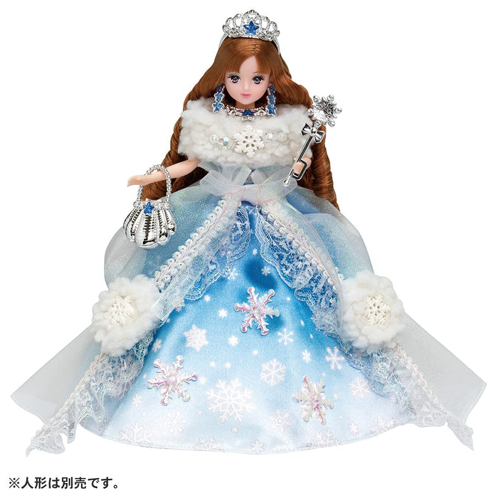 TAKARA TOMY Licca Doll Dreaming Princess Frozen Crystal Dress- Japan Figure Store - #1 Bring To You The Best Japanese Goods