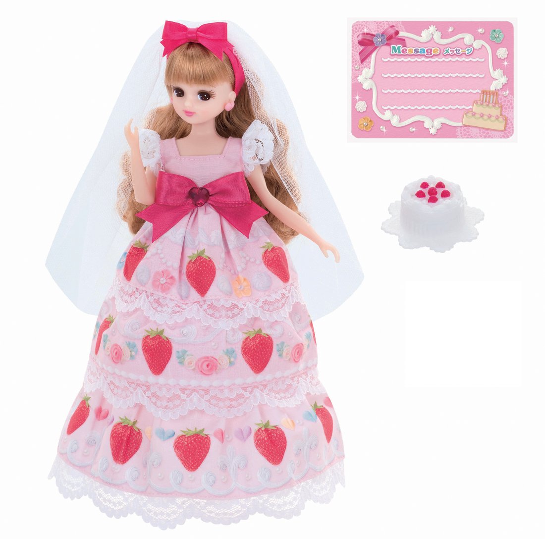 TAKARA TOMY Licca Doll Birthday Licca Doll Happy Strawberry 843276- Japan Figure Store - #1 Bring To You The Best Japanese Goods