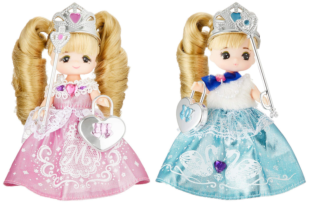 TAKARA TOMY Licca Dreaming Princess Miki-Chan Maki-Chan Twin Princess Set 107699- Japan Figure Store - #1 Bring To You The Best Japanese Goods