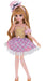 TAKARA TOMY Licca Doll Dress Set Girls Check Gold Doll Not Included 806806- Japan Figure Store - #1 Bring To You The Best Japanese Goods