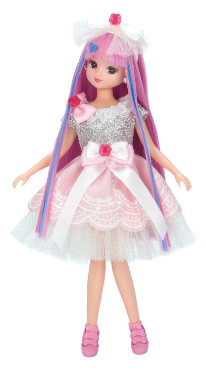 TAKARA TOMY Licca-Chan Jewel Up Girly Rose Dress Set 125884- Japan Figure Store - #1 Bring To You The Best Japanese Goods