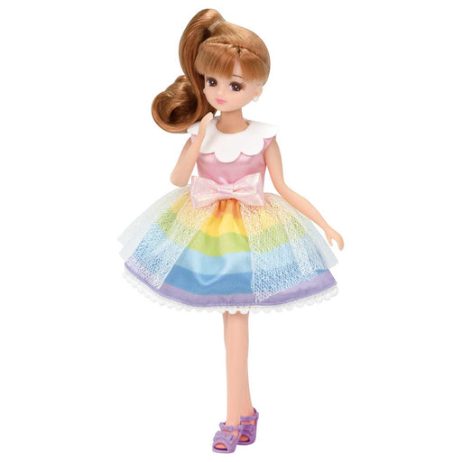 TAKARA TOMY Licca Doll Rainbow Fantasy Dress- Japan Figure Store - #1 Bring To You The Best Japanese Goods