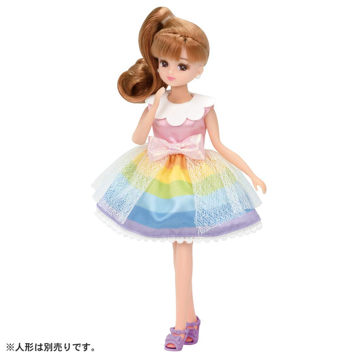 TAKARA TOMY Licca Doll Rainbow Fantasy Dress- Japan Figure Store - #1 Bring To You The Best Japanese Goods