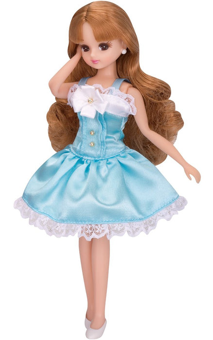 TAKARA TOMY Licca Doll Lovely Ribbon Blue Dress Doll Not Included 839378- Japan Figure Store - #1 Bring To You The Best Japanese Goods