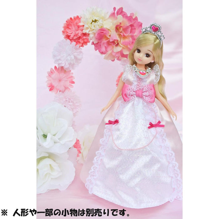 TAKARA TOMY Licca Doll Lw-12 Princess Pink Ribbon Dress 888178 <Doll Not Included>- Japan Figure Store - #1 Bring To You The Best Japanese Goods