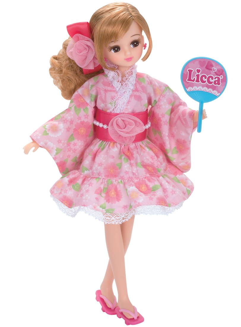 TAKARA TOMY Licca Doll Lw-13 Summer Festival Yukata Doll Not Included 863434- Japan Figure Store - #1 Bring To You The Best Japanese Goods