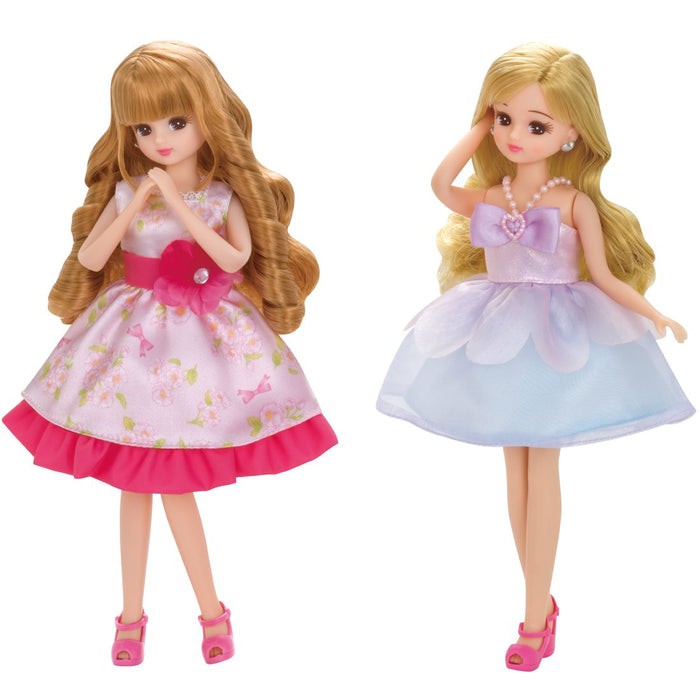 TAKARA TOMY Licca Doll Lw-17 Party Party Set <Costume Only> 895466- Japan Figure Store - #1 Bring To You The Best Japanese Goods