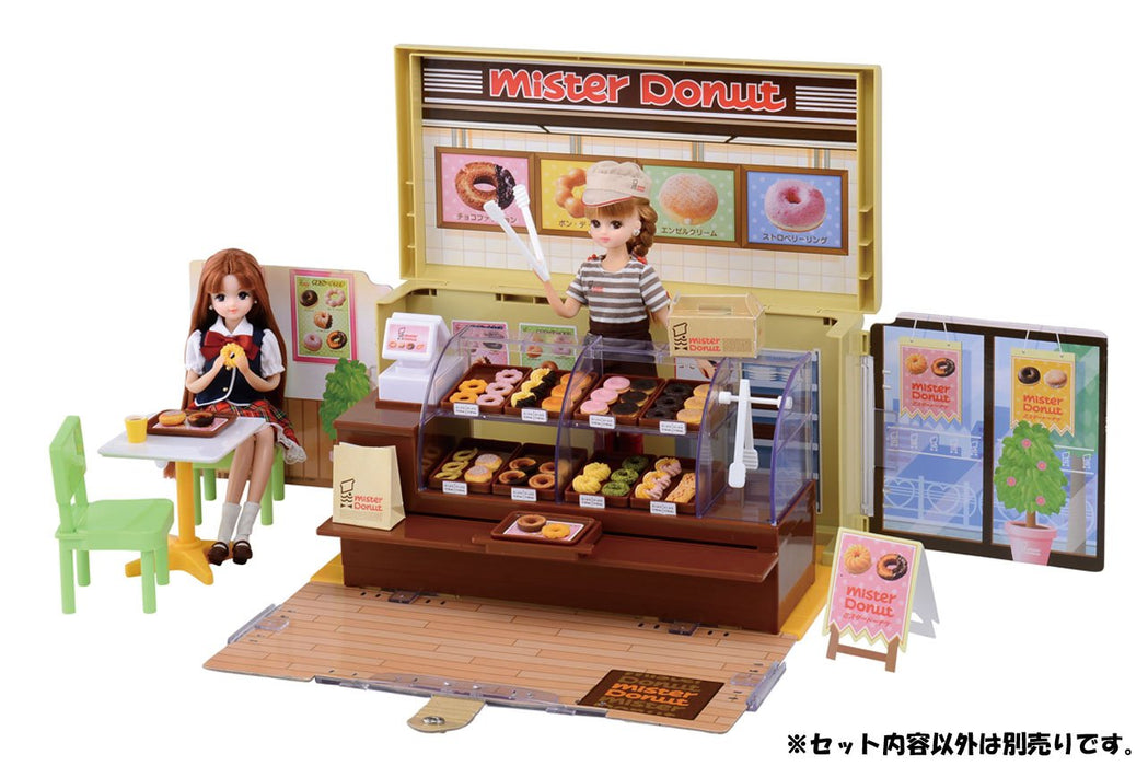 TAKARA TOMY Licca Doll Mister Donut Shop Assistant Outfit 826262- Japan Figure Store - #1 Bring To You The Best Japanese Goods