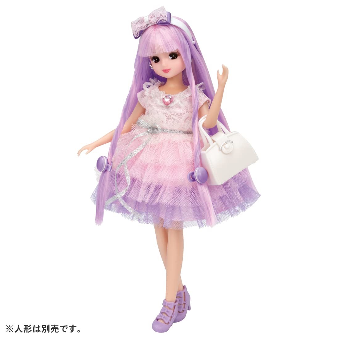 Licca-Chan Dress Niji Kyunkar Dress Set Pinky Coordination <<Doll Not Included>>- Japan Figure Store - #1 Bring To You The Best Japanese Goods
