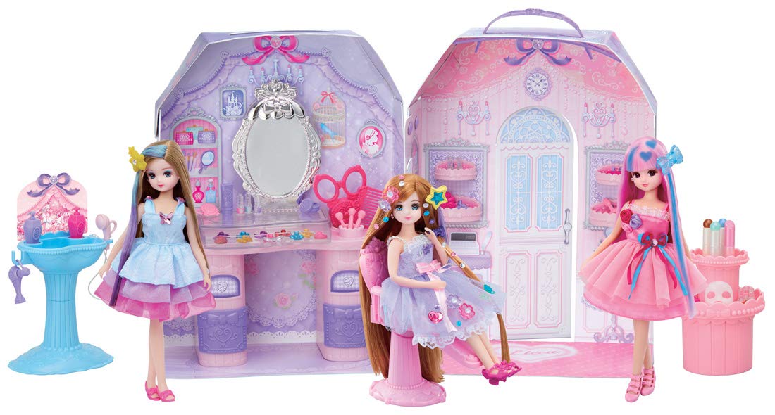 TAKARA TOMY Licca-Chan Stylish Beauty Salon 125938- Japan Figure Store - #1 Bring To You The Best Japanese Goods