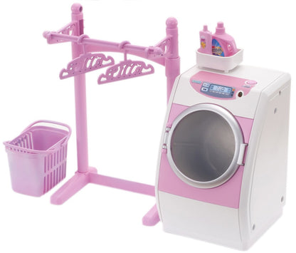 TAKARA TOMY Licca Doll Washing Machine Set Doll Not Included 441779- Japan Figure Store - #1 Bring To You The Best Japanese Goods