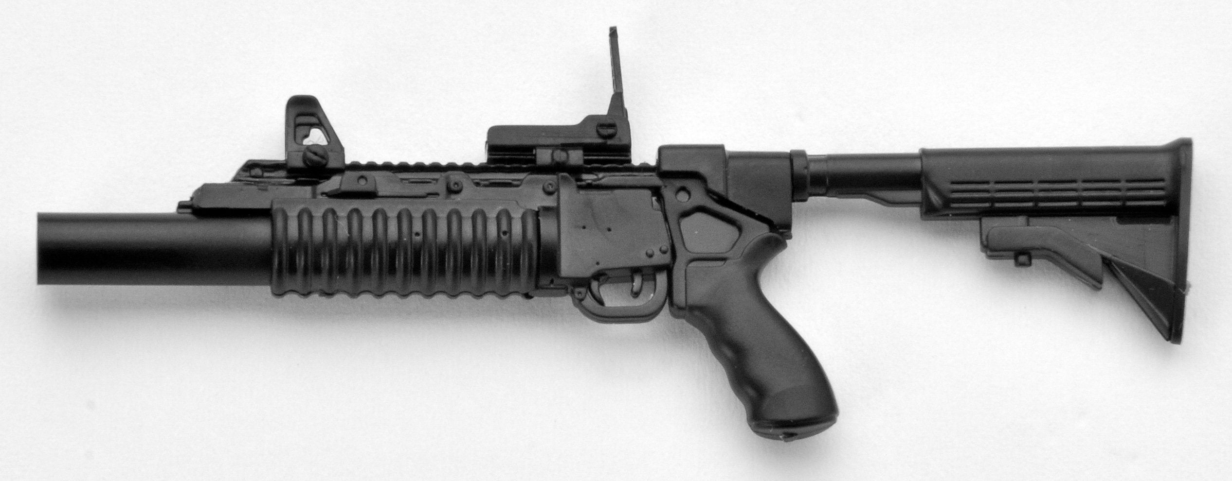 Tomytec Little Armory M4A1 and M203 Type Model Kit - Plastic Construction- Japan Figure Store - #1 Bring To You The Best Japanese Goods