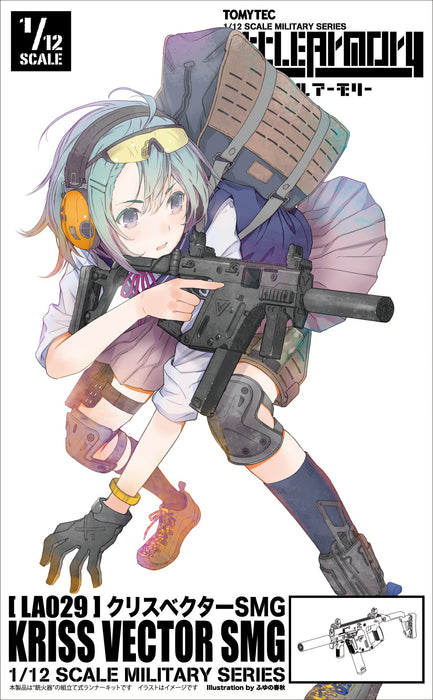 TOMYTEC Military Series 1/12 Little Armory La029 Kriss Vector Smg Plastic Model- Japan Figure Store - #1 Bring To You The Best Japanese Goods