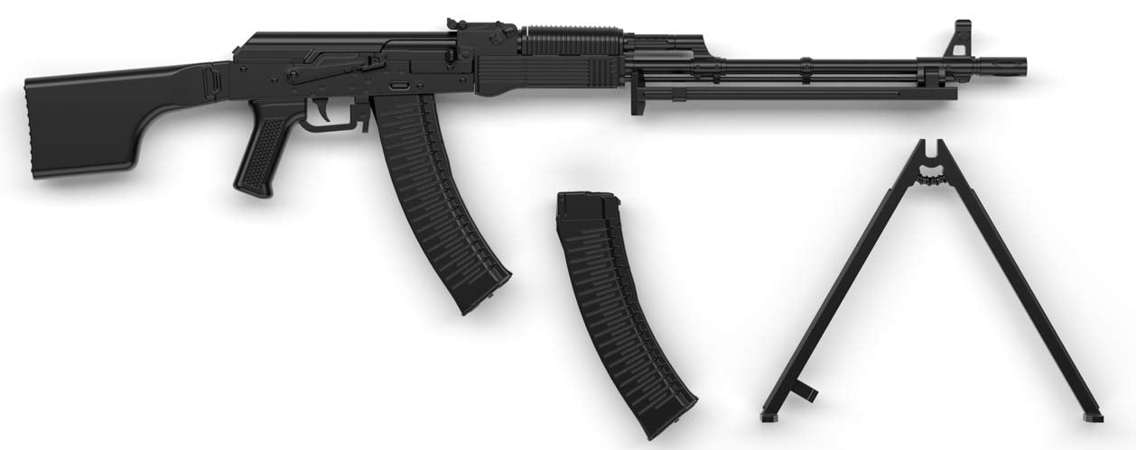 TOMYTEC La059 Military Series Little Armory Rpk74M Type 1/12 Scale Kit- Japan Figure Store - #1 Bring To You The Best Japanese Goods