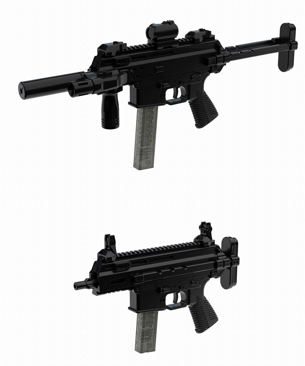 Tomytec Little Armory La068 APC9K Type Plastic Model 315278- Japan Figure Store - #1 Bring To You The Best Japanese Goods