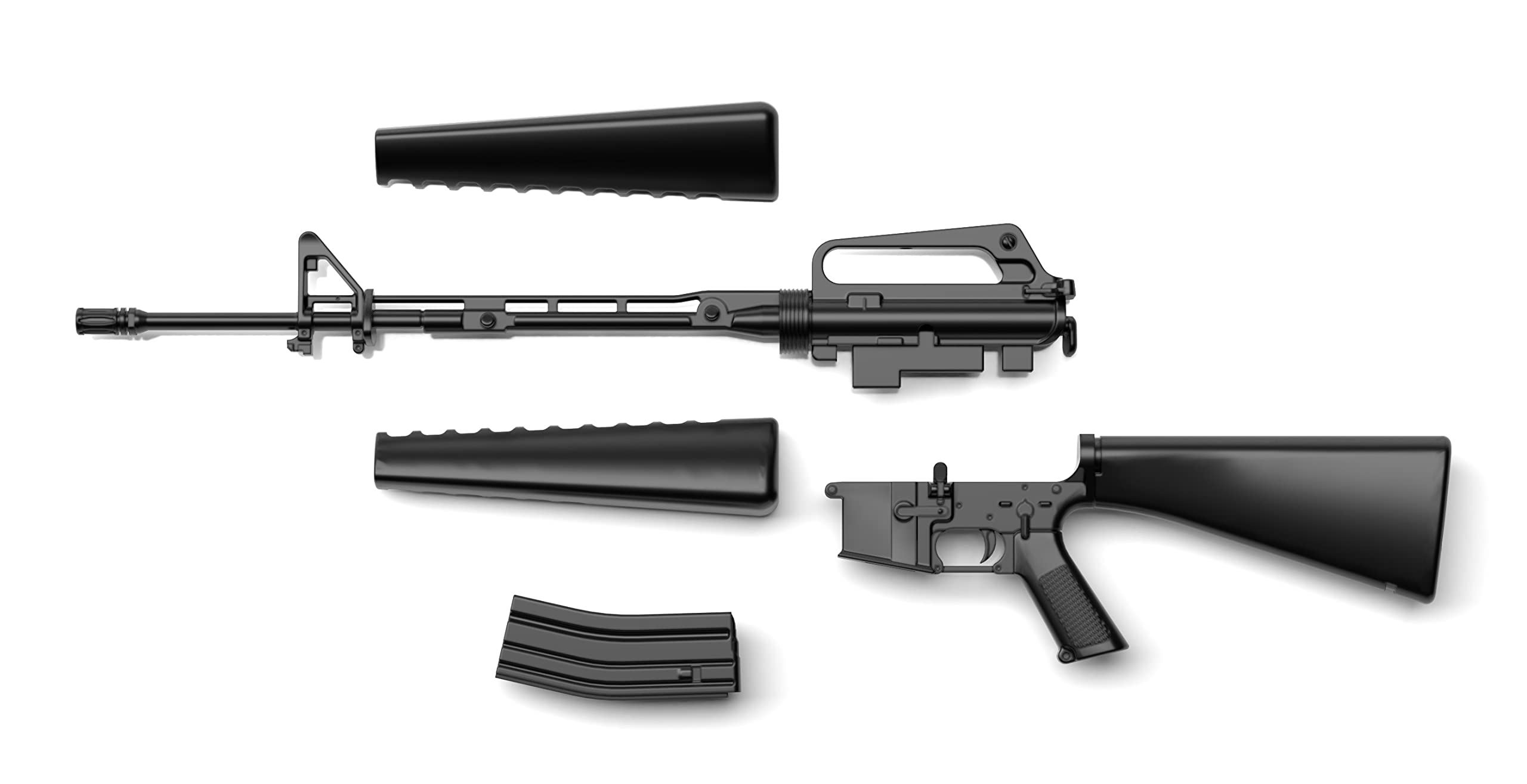 TOMYTEC Military Series 1/12 Little Armory Ladf22 Anime :Girls' Frontline M16A1 Type Type Plastic Model- Japan Figure Store - #1 Bring To You The Best Japanese Goods