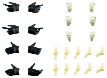 TOMYTEC Military Series 1/12 Little Armory Laop08 Sousai Shojo Teien Tactical Glove Black Plastic Model- Japan Figure Store - #1 Bring To You The Best Japanese Goods