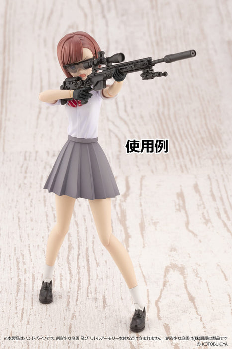TOMYTEC Military Series 1/12 Little Armory Laop08 Sousai Shojo Teien Tactical Glove Black Plastic Model- Japan Figure Store - #1 Bring To You The Best Japanese Goods