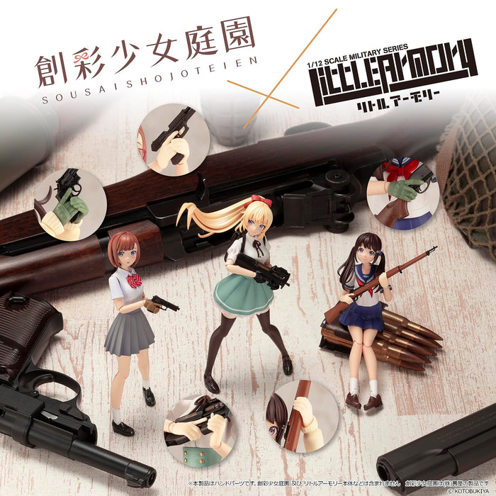 Tomytec Little Armory Laop16 Sosai Shoujo Teien Gun Handle 2 Handgun Set Japan Plastic Model Parts- Japan Figure Store - #1 Bring To You The Best Japanese Goods