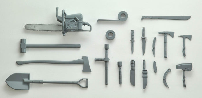 TOMYTEC Ld026 Military Series Little Armory Melee Weapon Set A 1/12 Scale Kit- Japan Figure Store - #1 Bring To You The Best Japanese Goods