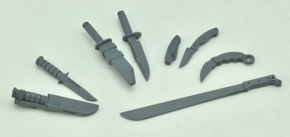 TOMYTEC Ld026 Military Series Little Armory Melee Weapon Set A 1/12 Scale Kit- Japan Figure Store - #1 Bring To You The Best Japanese Goods
