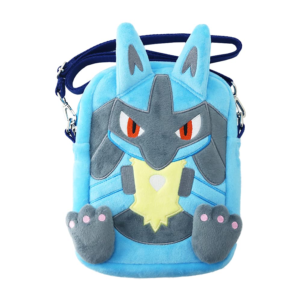 MORIMOTOSANGYO Pokemon Plush Pochette Lucario- Japan Figure Store - #1 Bring To You The Best Japanese Goods