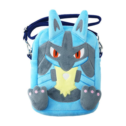 MORIMOTOSANGYO Pokemon Plush Pochette Lucario- Japan Figure Store - #1 Bring To You The Best Japanese Goods
