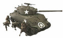M4a3 76 W Sherman W/figuretamiya Plastic Model Kit- Japan Figure Store - #1 Bring To You The Best Japanese Goods