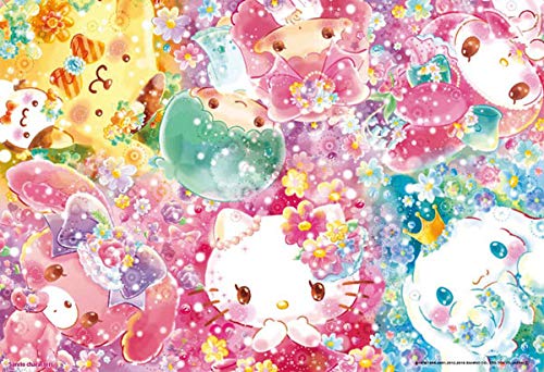 Beverly Jigsaw Puzzle 33-173 Sanrio Hello Kitty Surrounded By Flowers (300 Pieces) Cute Puzzle- Japan Figure Store - #1 Bring To You The Best Japanese Goods