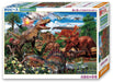 Beverly Jigsaw Puzzle 80-016 Dinosaurs Of The Cretaceous (80 L-Pieces) Dinosaur Puzzle- Japan Figure Store - #1 Bring To You The Best Japanese Goods