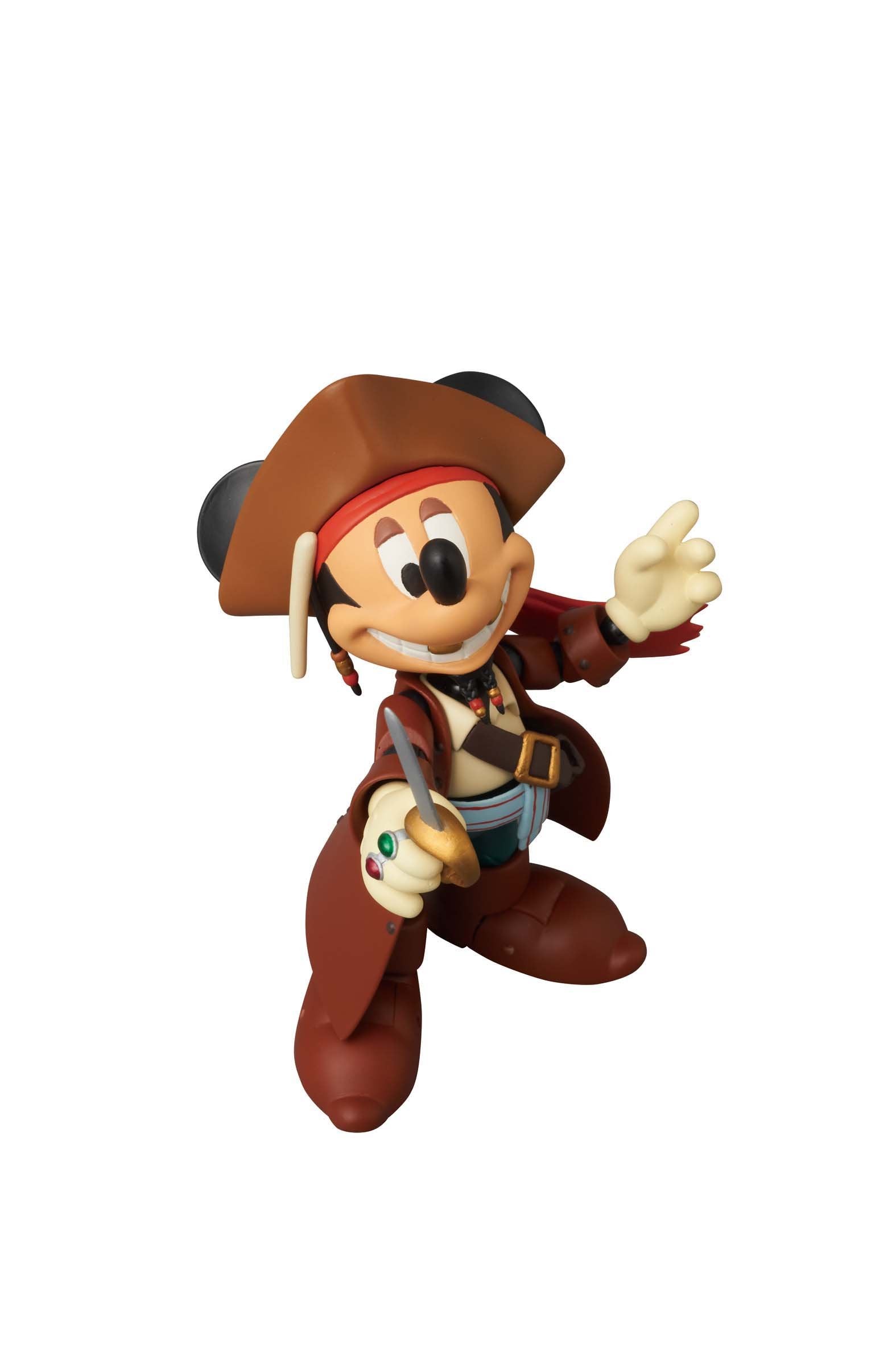 MEDICOM Maf-49 Miracle Action Figure Disney Mickey Mouse Jack Sparrow Version- Japan Figure Store - #1 Bring To You The Best Japanese Goods