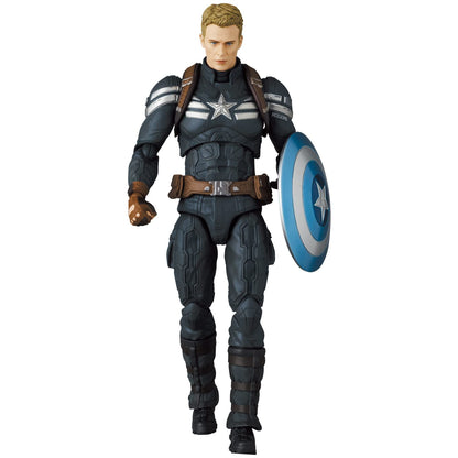 Medicom Toy Mafex No.202 Captain America Stealth Suit Action Figure Japan 160Mm- Japan Figure Store - #1 Bring To You The Best Japanese Goods