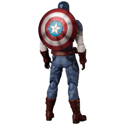 Medicom Toy Mafex No.220 Captain America Classic Suit Action Figure 160Mm Japan- Japan Figure Store - #1 Bring To You The Best Japanese Goods