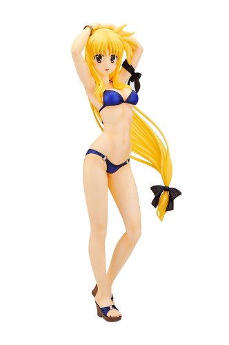 Magical Girl Lyrical Nanoha Fate T. Harlaown Swimsuit 1/4 Pvc Good Smile Company - Japan Figure