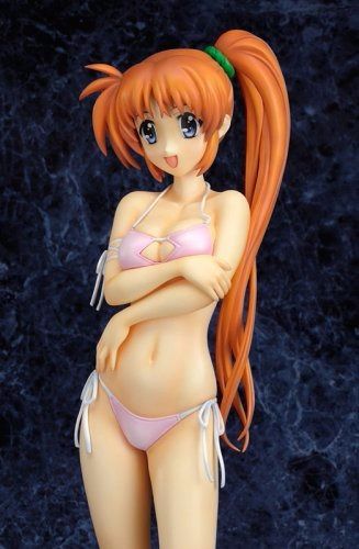Magical Girl Lyrical Nanoha Nanoha Takamachi Swimsuit 1/4 Pvc Good Smile Company- Japan Figure Store - #1 Bring To You The Best Japanese Goods