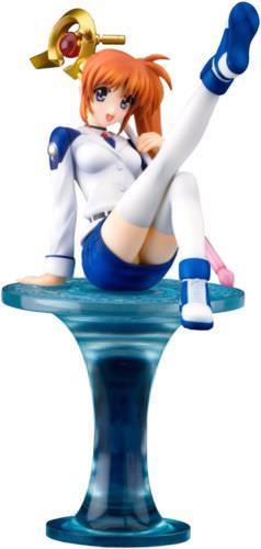 Magical Girl Lyrical Nanoha Takamachi Teaching Corps Uniform Ver 1/8 Pvc Figure - Japan Figure