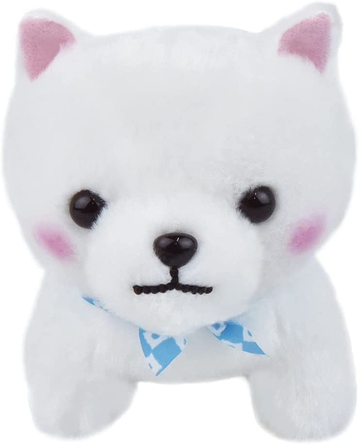 Amufun Mameshiba 3 Brothers Shiratama Stuffed Plush Toy From Japan- Japan Figure Store - #1 Bring To You The Best Japanese Goods