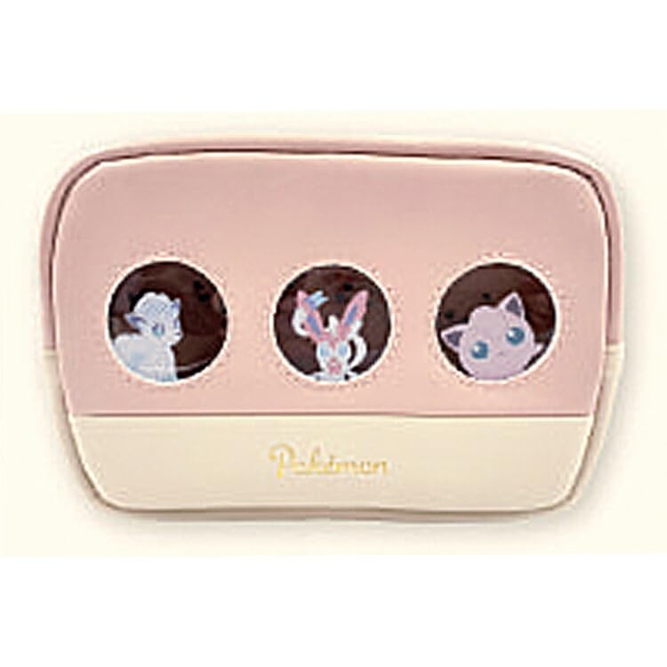 Marimocraft Pokemon Pvc Series Box Pouch Pink Japan W17Xh12Xd4.5Cm Pkm-756- Japan Figure Store - #1 Bring To You The Best Japanese Goods