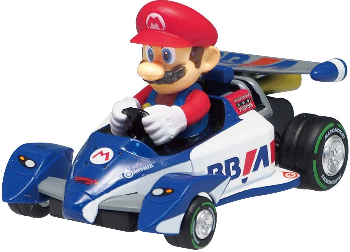 Kyosho Mario Kart Circuit Pullback Racer Set Mario & Luigi- Japan Figure Store - #1 Bring To You The Best Japanese Goods