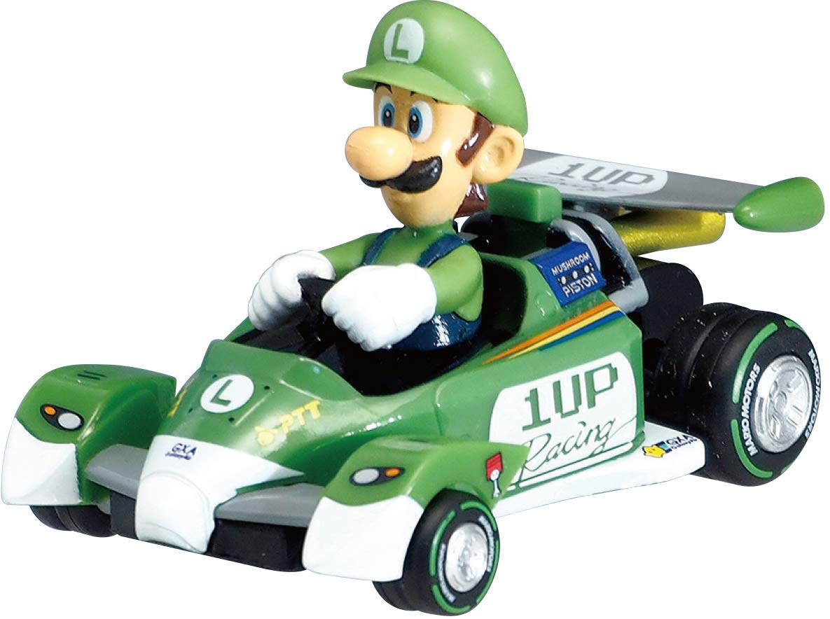 Kyosho Mario Kart Circuit Pullback Racer Set Mario & Luigi- Japan Figure Store - #1 Bring To You The Best Japanese Goods