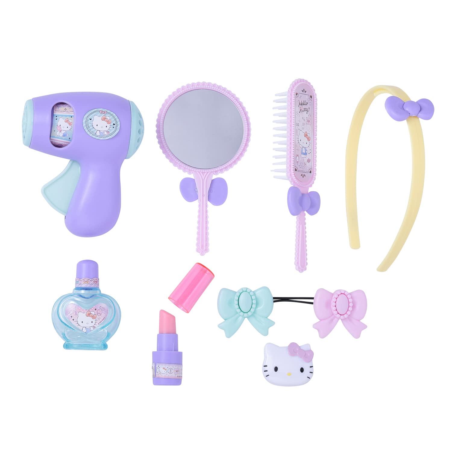 Maruka Hello Kitty Hair Makeup Set 194225 3+- Japan Figure Store - #1 Bring To You The Best Japanese Goods